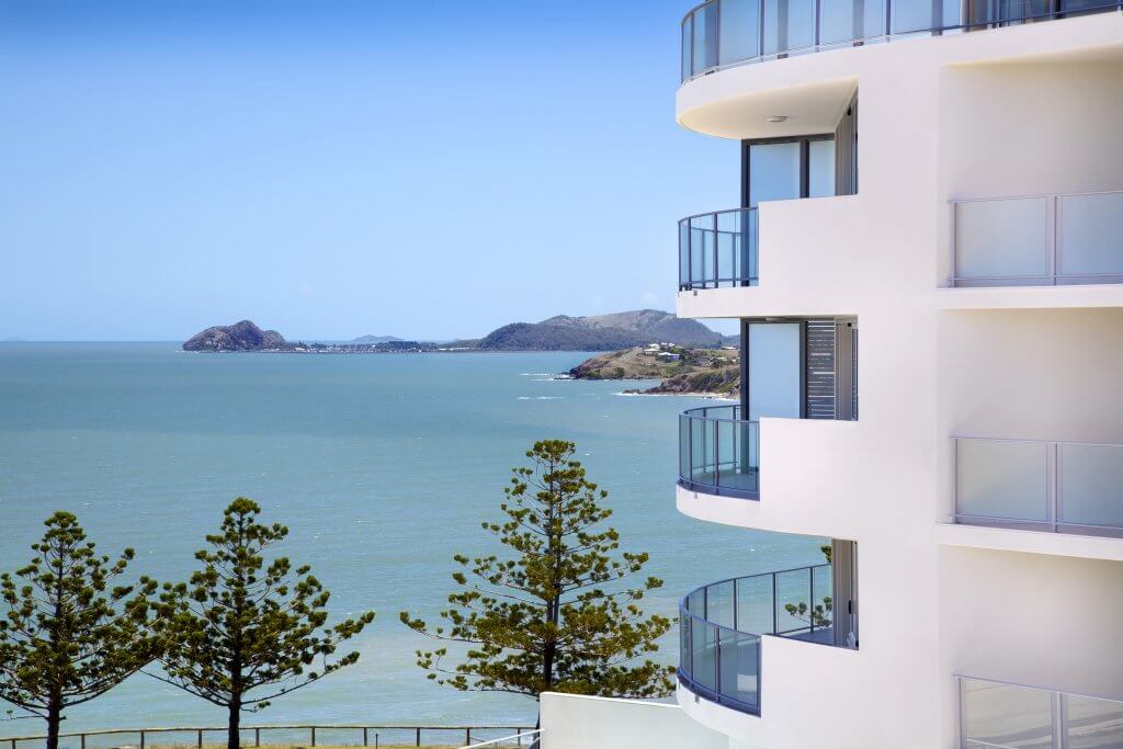 accommodation, places to stay in Yeppoon, views of Keppel Bay