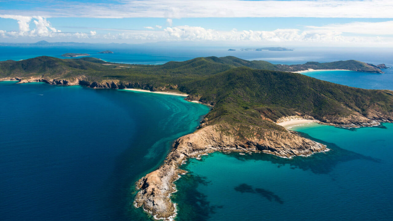 sally island aerial