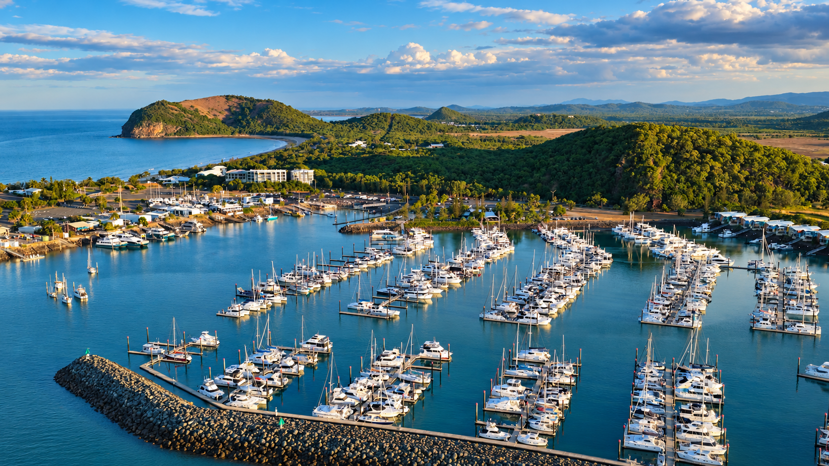 Rosslyn Bay harbour and marina