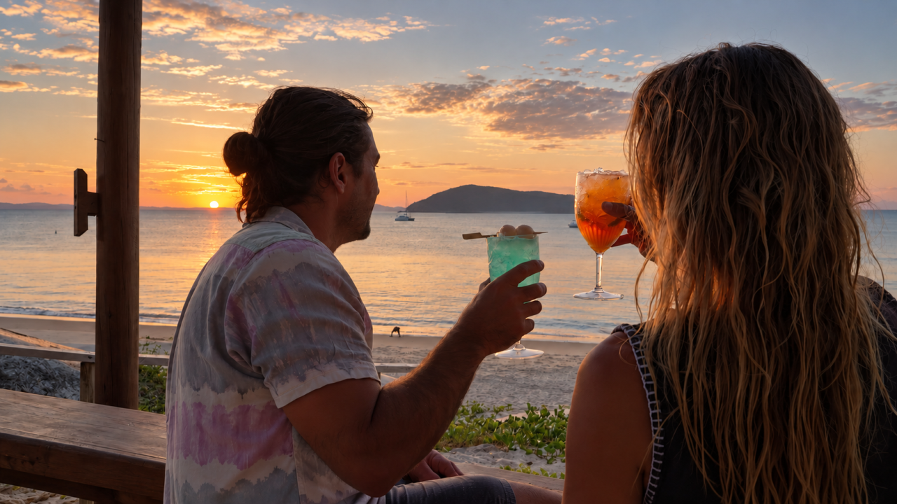 golden sunset toast at pipis gki